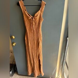 Free People Women’s Beach Dress (Dusty Rose)